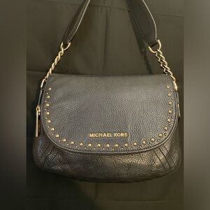 Michael Kors Aria Studded Medium Convertible Purse